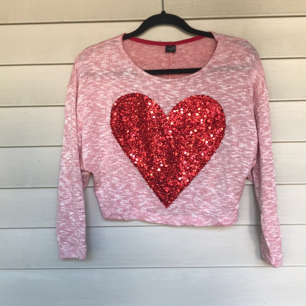 Heart sweater